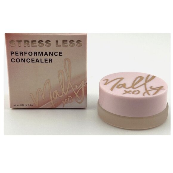 Mally Stress* Less Performance Full Coverage Concealer~Medium 0.14 oz/4g NIB - Picture 10 of 10